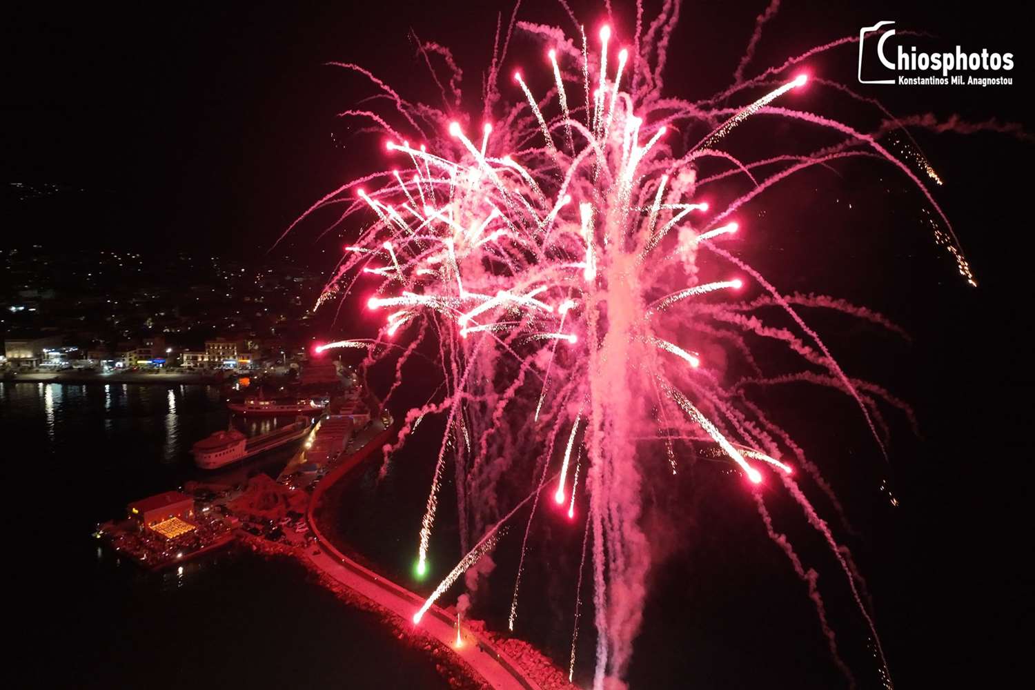 20230704 fireworks chios port 7
