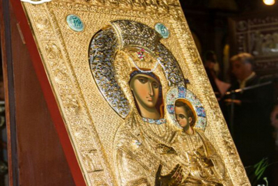 Λέσβος: Γιορτάζει η Παναγία η Βηματάρισσα