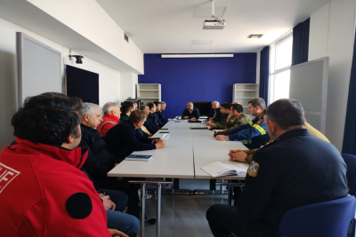 Συνεδρίασε για πρώτη φορά το Τοπικό Επιχειρησιακό Συντονιστικό Όργανο Πολιτικής Προστασίας του Δήμου Μυτιλήνης