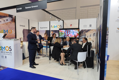 Δυναμικό ξεκίνημα για τη Σάμο στη Διεθνή Έκθεση Τουρισμού “World Travel Market 2025” στο Λονδίνο