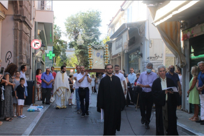 Λιτάνευση της Παναγίας Βηματάρισσας στη Μυτιλήνη (pics)