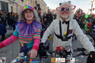 Δυναμικό παρόν του Ποδηλατικου Συλλογου στην Καρναβαλική Παρέλαση της Μυτιλήνης!