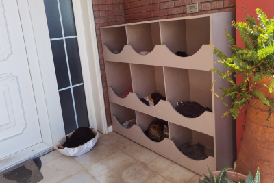 Λέσβος: Δήμαρχος κατασκεύασε ειδικό χώρο για να κοιμούνται οι γάτες της αυλής του