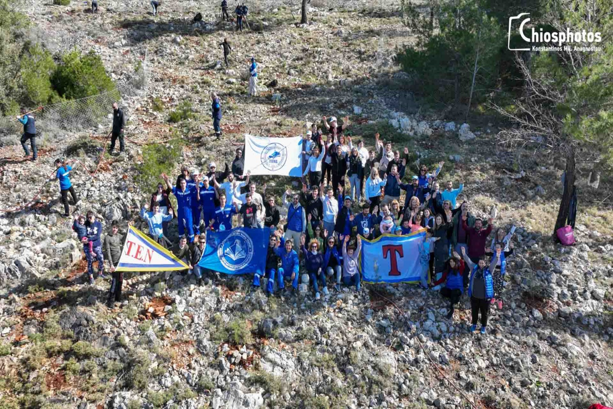 Χίος: Δενδροφύτευση &quot;Όλοι Μαζί Μπορούμε&quot; στα Καρδάμυλα (pics-vid)