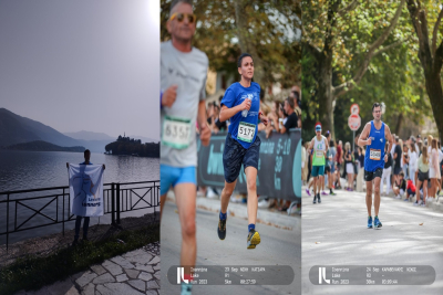 Συμμετοχή μελών των Lesvos Runners στους αγώνες Γύρου λίμνης Ιωαννίνων