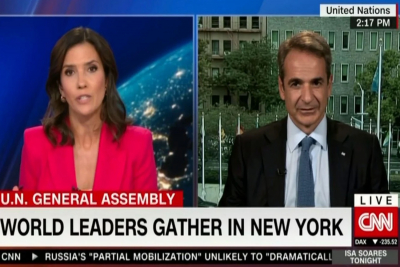 Μητσοτάκης στο CNN: «Fake news» από την Άγκυρα που εργαλειοποιεί το μεταναστευτικό για πολιτικό όφελος