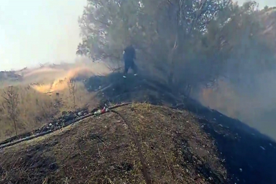 Φωτιά στη Λέσβο: Συνεχίζεται η μάχη με τις φλόγες - Συνεχής οι αναζωπυρώσεις (VID)