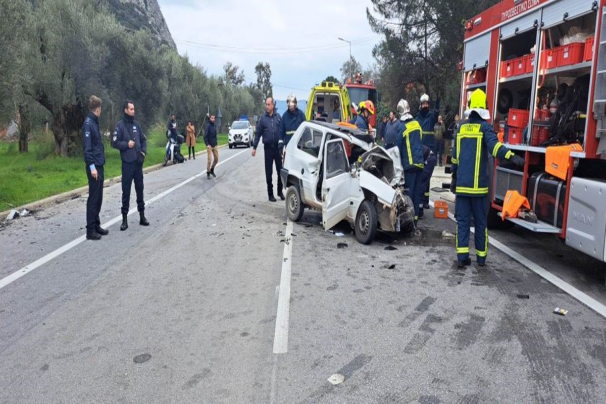 Λέσβος: Τι αναφέρει η Πυροσβεστική Υπηρεσία για το σφοδρό ατύχημα στη Λάρσο