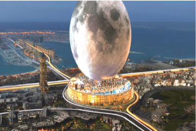 Πάμε μια βόλτα στο γιγαντιαίο ξενοδοχείο-φεγγάρι που σχεδιάζεται στο Ντουμπάι
