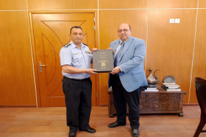 Εθιμοτυπική συνάντηση Βέρρου – Ψαρρού με επίκεντρο την αντιπυρική θωράκιση της Δυτικής Λέσβου