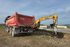 Ξεκίνησαν οι εργασίες για την κατασκευή Πράσινου Σημείου στη Μυτιλήνη από τον Δήμο