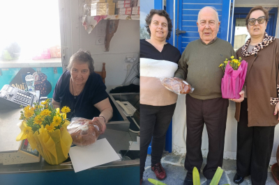 Συγκίνηση στα Ψαρά, πασχαλινά δώρα αγάπης στους ηλικιωμένους του νησιού