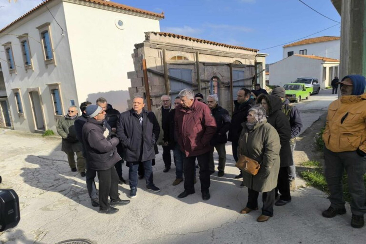 Λέσβος: Σ. Φάμελλος από την σεισμόπληκτη Βρίσα – «Η επίσκεψή μας αποδεικνύει την εγκατάλειψη των λειτουργιών μιας ευρωπαϊκής πολιτείας από τον κ. Μητσοτάκη»