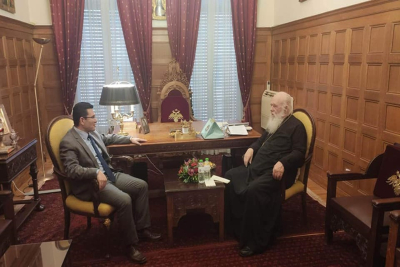Μυτιλήνη: Συνάντηση Τσακύρη με Αρχιεπίσκοπο Αθηνών