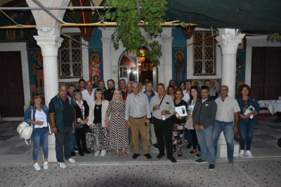Σημαντικές Επαφές του Υποψηφίου Δημάρχου Πανάγου Κουφέλου στο Δήμο Μυτιλήνης