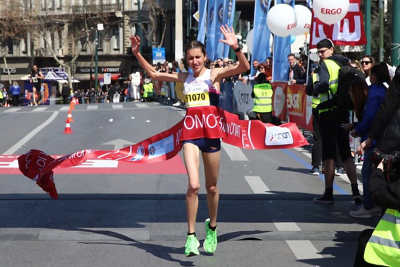 Η Μυτιληνιά Μαρία Κάσσου πρώτη στον ημιμαραθώνιο Αθήνας – Αφιέρωσε τη νίκη στον Σταύρο Πατέστο