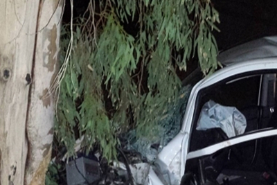 Λέσβος: Ι.Χ. Φορτηγό έπεσε πάνω σε δέντρο - Στο Νοσοκομείο ο οδηγός