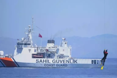 Άσκηση έρευνας και διάσωσης από τους Τούρκους ανάμεσα σε Χίο και Μυτιλήνη