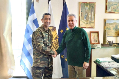 Συνάντηση Δημάρχου Χίου με το Νέο Ταξίαρχο Διοικητή 96 ΑΔΤΕ