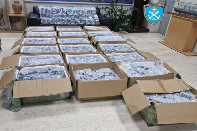 Σύλληψη αλλοδαπών για παράβαση του Εθνικού Τελωνειακού Κώδικα στη Χίο