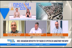 Χίος: Κλείδωσαν βουλευτή του ΠΑΣΟΚ σε εργοτάξιο δικαστικού μεγάρου (VID)