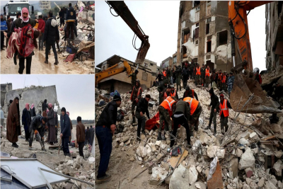 Σεισμός στην Τουρκία: Στους 4.825 οι νεκροί -Ψάχνουν για ζωή στα συντρίμμια σε πολικές θερμοκρασίες