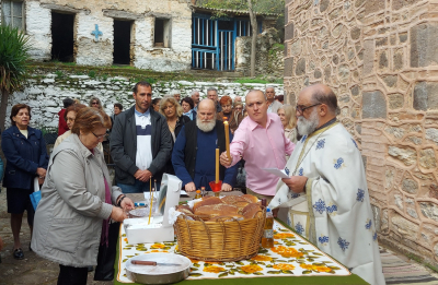 Θρησκευτική κατάνυξη στα Μιστεγνά, λαμπρός εορτασμός των Αγίων Ακινδύνων