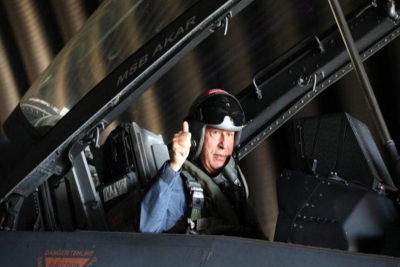 Νέα πρόκληση από τον Ακάρ: «Πέταξε» με F-16 πάνω από το Βόρειο Αιγαίο