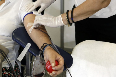 Λέσβος: 81 φιάλες αίμα για τους τραυματισμένους στα Τέμπη.