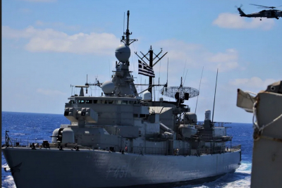 Χαίρε τουρκικό ναυτικό… Η επακούμβση σε χαιρετά! Το ΠΝ σε όλο το Αιγαίο