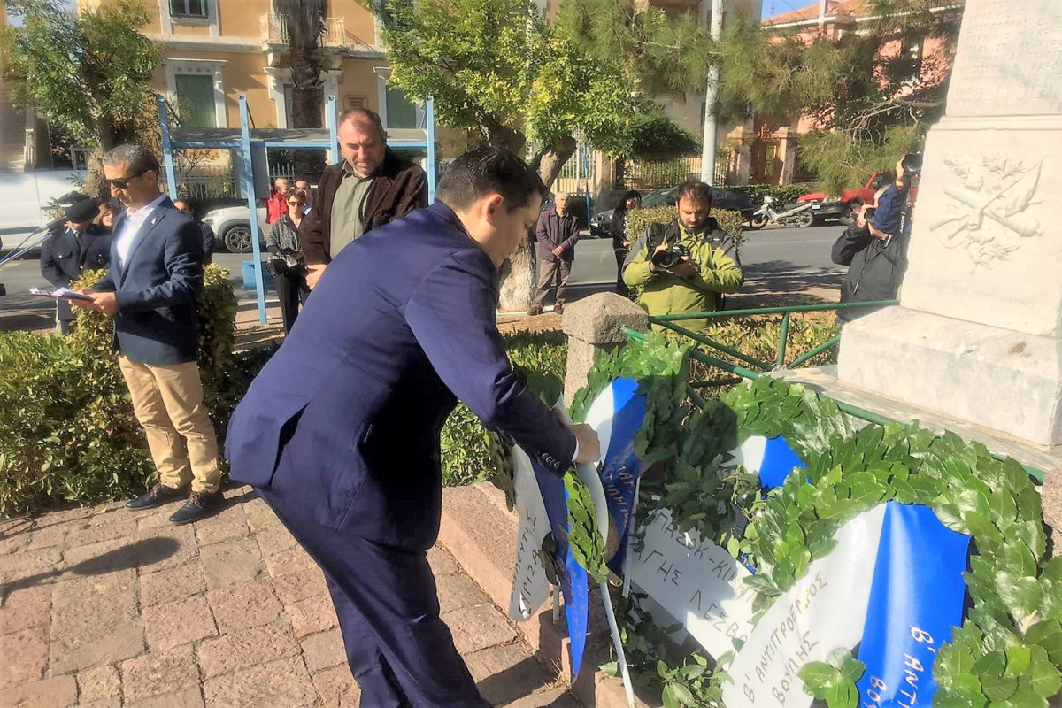 Δήλωση Γιάννη Μπουρνού για την 110η επέτειο απελευθέρωσης της Λέσβου &amp; την επέκταση χωρικών υδάτων