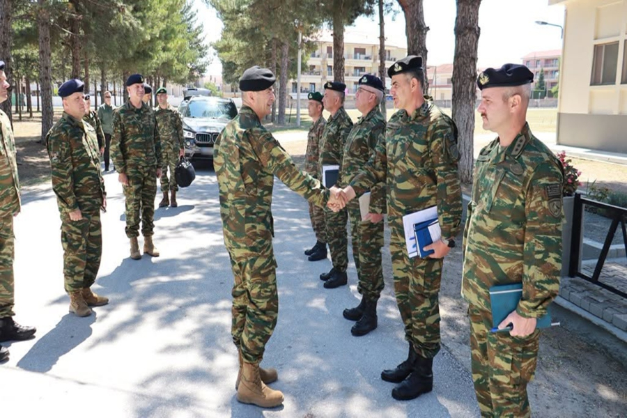 Επίσκεψη Αρχηγού ΓΕΣ στην Περιοχή Ευθύνης της ΑΣΔΗΜ/NRDC-GR και της 98 ΑΔΤΕ