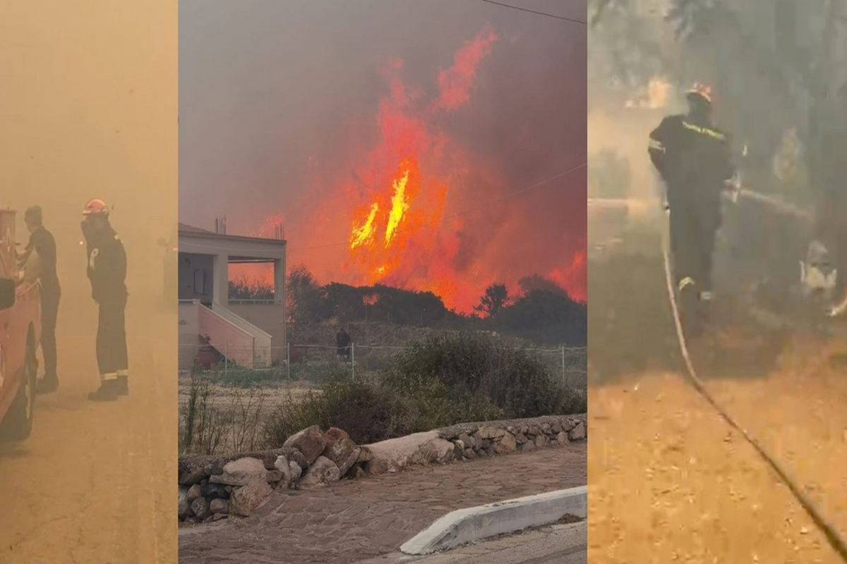 Λέσβος: Αναβάλλεται η εκδήλωση με τα σαντούρια της Αγιάσου λόγω της πυρκαγιάς στα Βατερά