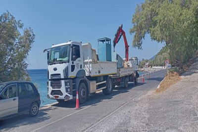 Ικαρία: Παρεμβάσεις  σε παραλίες του  Αγίου Κηρυκου