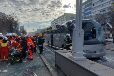 Ρουμανία: Τροχαίο με λεωφορείο με 47 Έλληνες – Ένας νεκρός και 22 τραυματίες [ βίντεο]