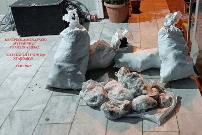 Λέσβος: Κατασχέθηκαν 117 κιλά χταπόδια