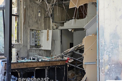 Η βόμβα στην καφετέρια στο Νέο Ηράκλειο προκάλεσε κρατήρα βάθους 15 εκατοστών