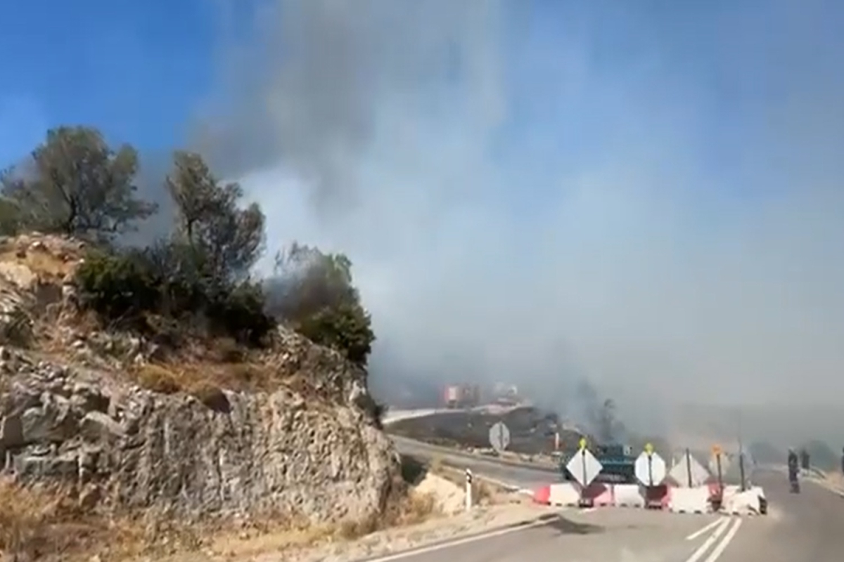 Υπό έλεγχο η πυρκαγιά στο Κεράμι Λέσβου και στα Δάφια (vid)