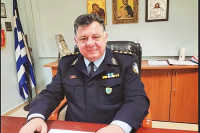 Ο Μιχάλης Σεβδυνίδης νέος Αστυνομικός Διευθυντής Βορείου Αιγαίου
