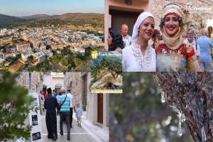 Χιλιάδες κόσμου στη Γιορτή Μαστίχας στους Ολύμπους της Χίου (ΒΙΝΤΕΟ