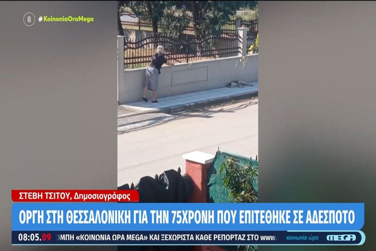 Οργή για την 75χρονη που επιτέθηκε άνευ λόγου σε σκύλο