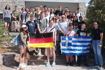 Συνεργασία μαθητών των Παγκόσμιων Γεωπάρκων UNESCO Λέσβου &amp; Bergstraße-Οdenwald από τη Γερμανία