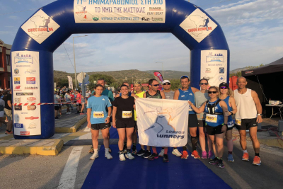 Συμμετοχή Lesvos Runners στον 11ο Ημιμαραθώνιο Χίου