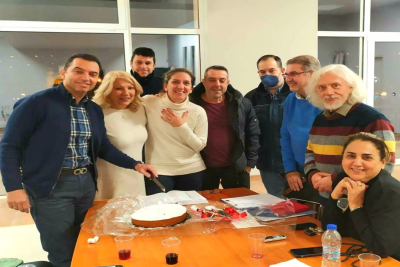 Εμπορικός Σύλλογος Μυτιλήνης: Έκοψε την πρωτοχρονιάτικη πίτα - Την Τρίτη η κλήρωση των Χριστουγεννιάτικων δώρων στην αγορά