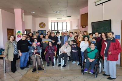 Λέσβος: Σημαντική ενίσχυση στο Κέντρο Φροντίδας ΑΜΕΑ η «Κυψέλη»