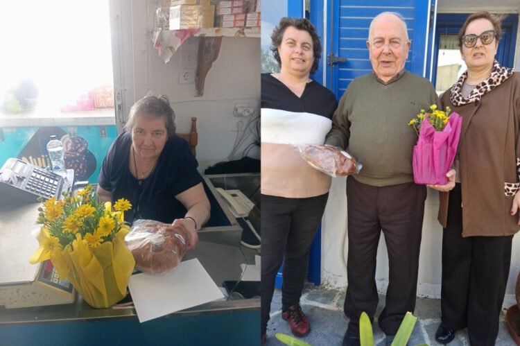 Συγκίνηση στα Ψαρά, πασχαλινά δώρα αγάπης στους ηλικιωμένους του νησιού