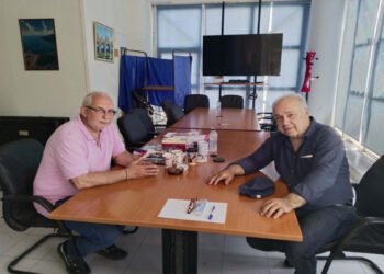 Συνάντηση Παρασκευαΐδη - Βαλέση στη ΔΕΥΑΛ για τα έργα υδροδότησης της Δημοτικής Κοινότητας Πολιχνίτου