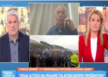 Λέσβος: Αν δεν πάρουμε τις αποζημιώσεις μας και τις επιδοτήσεις που μας έχουν καθυστερήσει, δεν πρόκειται να εγκαταλείψουμε τον αγώνα (VIDEO)