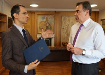 Συνάντηση Ιάσονα Πιπίνη με Μαργαρίτη Σχοινά για τη Λέσβο: «Ξεκινούν οι εξαγωγές ώριμων τυριών – Νέα μέτρα στήριξης»