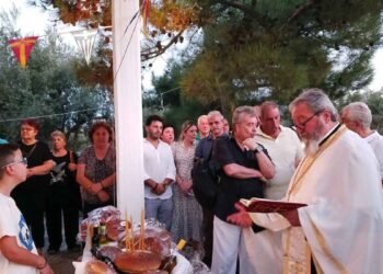 Λέσβος: Με κατάνυξη και λαμπρότητα ο εορτασμός της Μεταμορφώσεως του Σωτήρος από τους Πελοποννήσιους